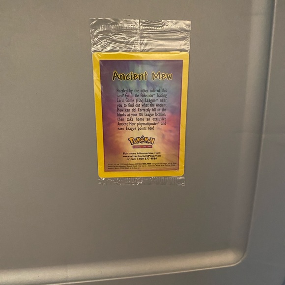 Pokemon Other - Ancient Mew, Pokemon Trading Card Game, Pokemon The Movie 2000 Promo Card Sealed